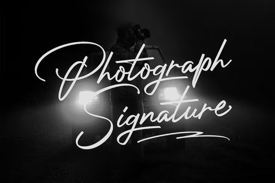 Font Photograph Signature Việt hóa