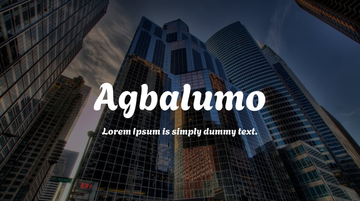 Font Agbalumo Việt hóa