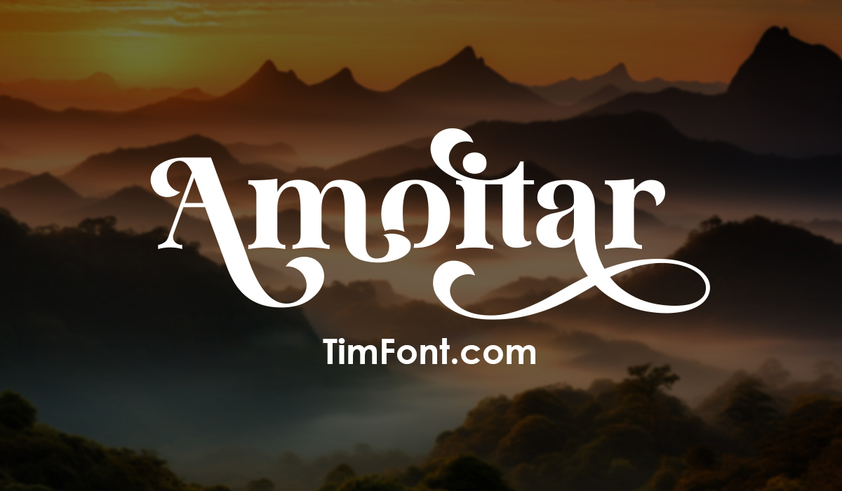 Font DVN Amoitar Việt hóa