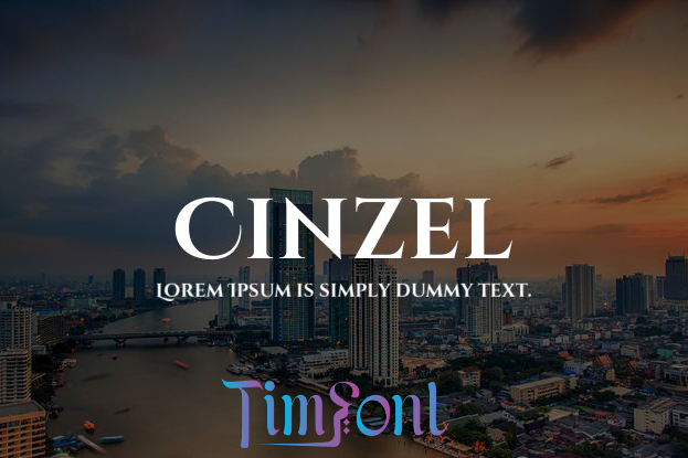 Font Cinzel Việt hóa