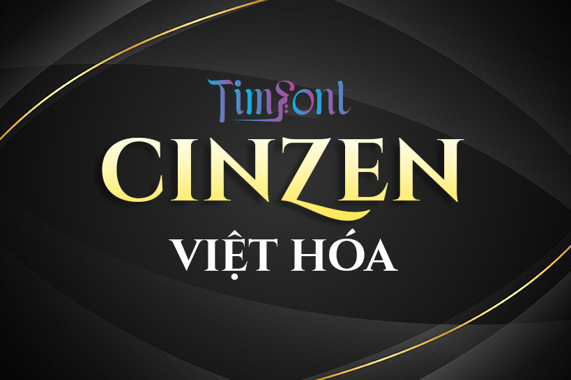 Font Cinzel Việt hóa