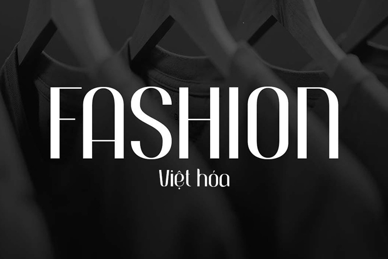 Font Fashion Việt hóa