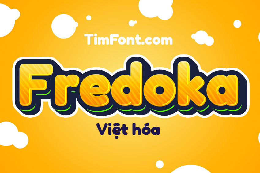 Font Fredoka Việt hóa