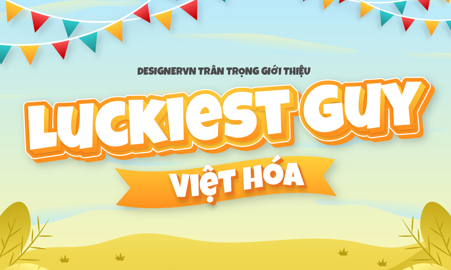 Font Luckiest Guy Việt hóa