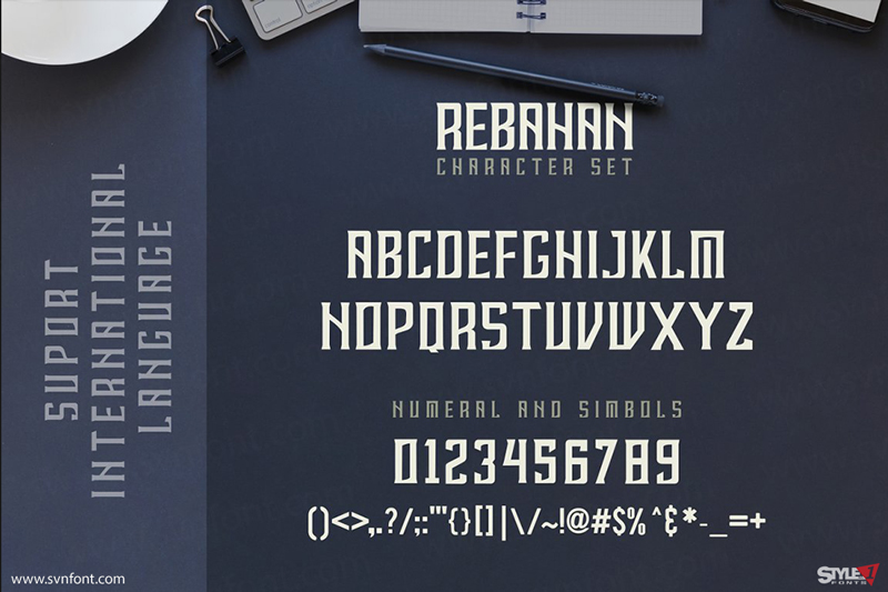 Font Rebahan Việt hoá