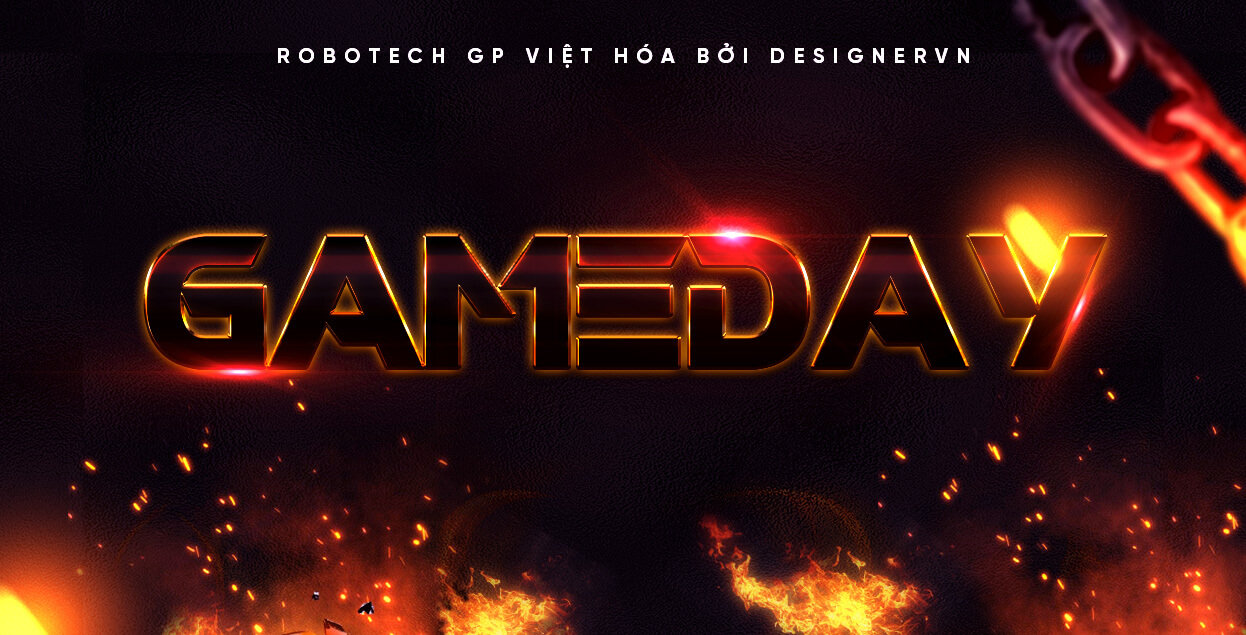 Font DVN ROBOTECH GP Việt hóa