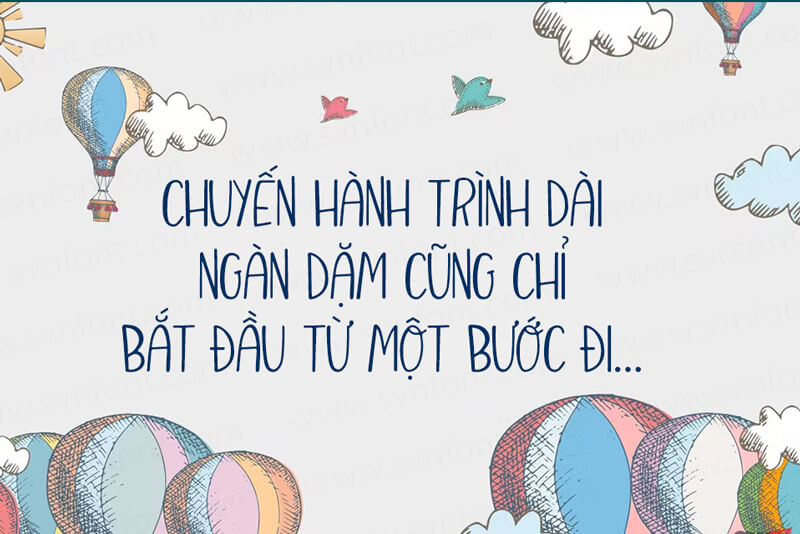 Font Air Balloon Việt hoá