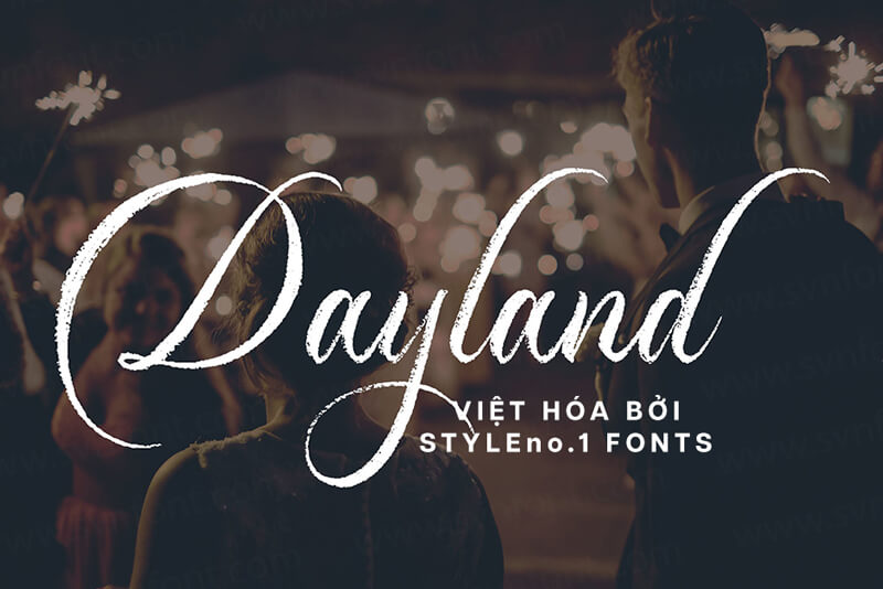 Font Dayland Font Việt hoá