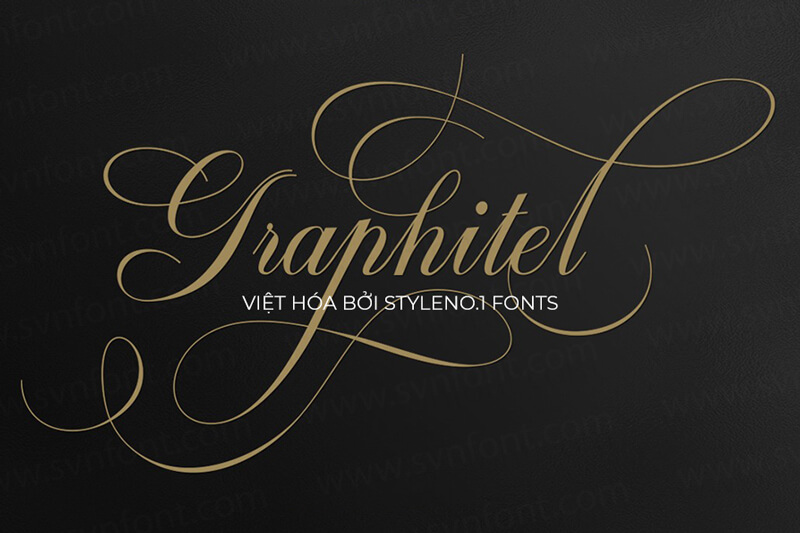 Font Graphitel Việt hoá