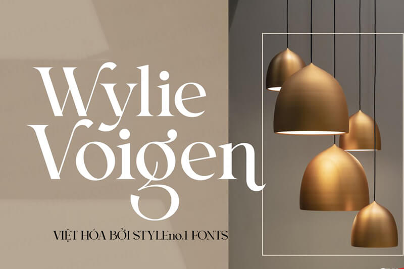 Font Wylie Voigen Việt hoá