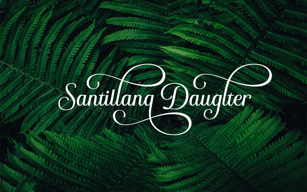 Font Santillana Daughter Việt hoá