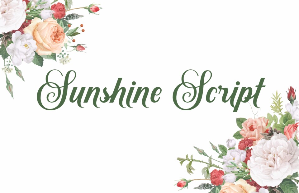 Font Việt hóa VN Sunshine Script