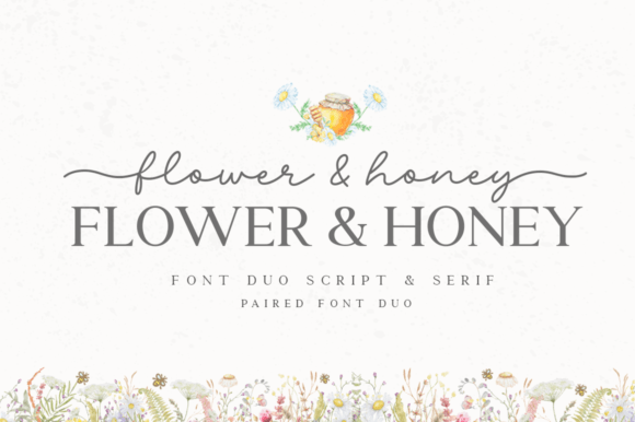 Flower & Honey Font