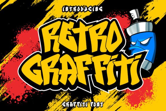 Retro Graffiti Font